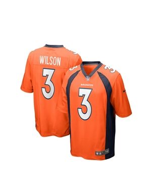 NFL Orange and Navy Denver Broncos #3 Jersey